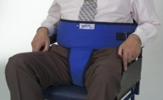 Cinturon VELCRO con perineal para sillon o silla de ruedas